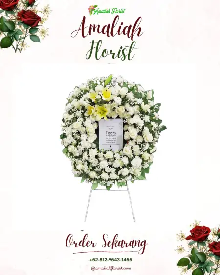 Krans Bunga Duka Sukasarana